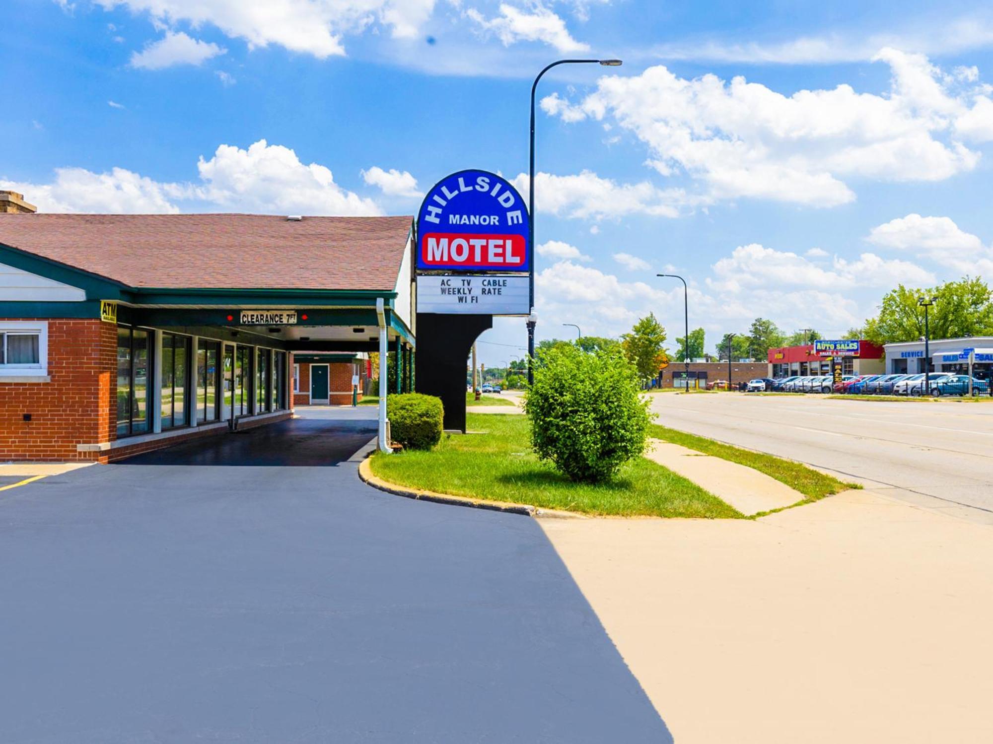 Manor Motel By Oyo Near Oak Brook Chicago Westchester Хиллсайд Экстерьер фото